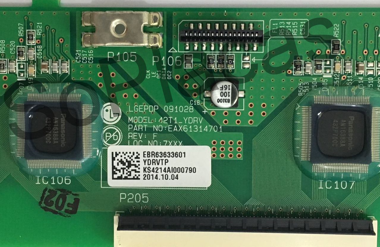 Placa Ydrive Lg Pj Pj Ebr Eax